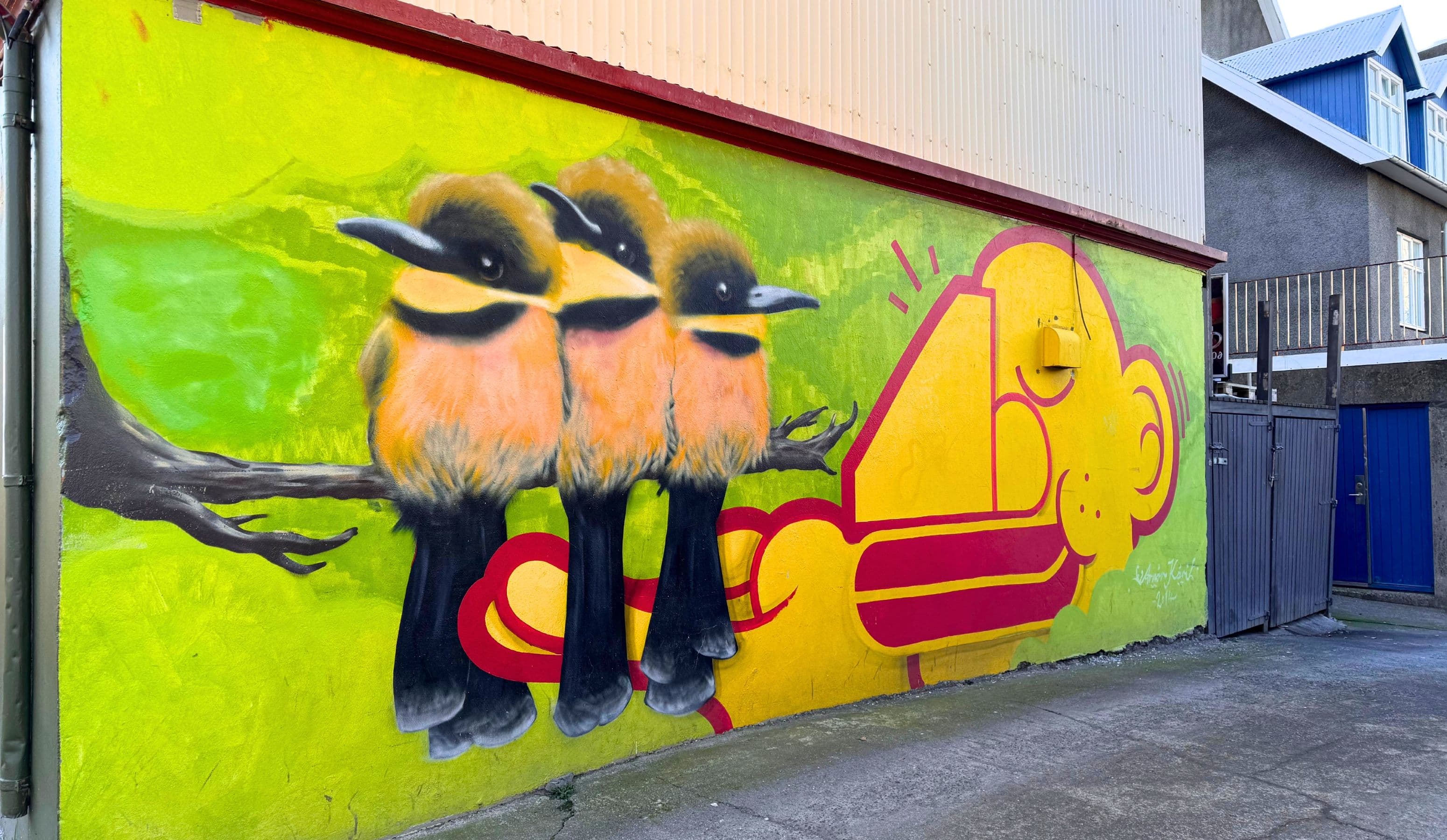 The Colorful Canvas of Reykjavík: A Journey Through the City's Vibrant Street Art Scene